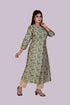 Dark Green Printed Kurti IP2403 - 1 Piece