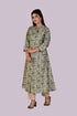 Dark Green Printed Kurti IP2403 - 1 Piece