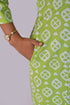 Light Green Chakra Print Kurti IP2405 - 1 Piece