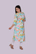 White Multi Color Print Kurti IP2408 - 1 Piece