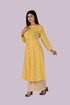 Yellow Printed Kurti and Pant IP2409/2YEL - 2 Piece
